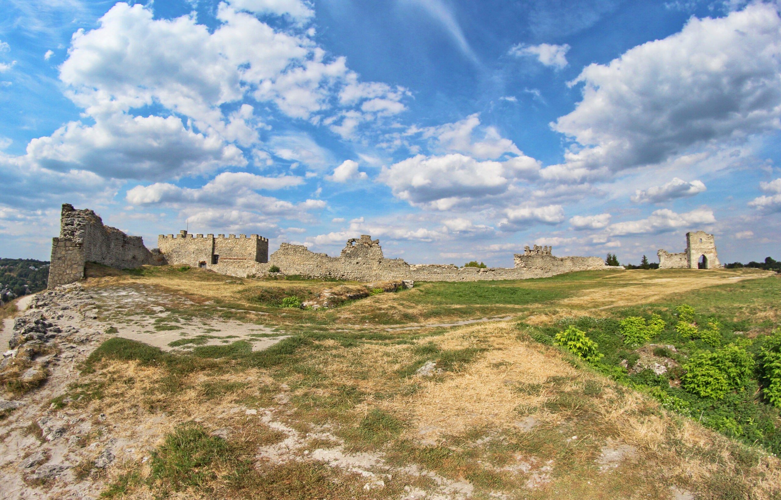 Кременецький замок, панорама