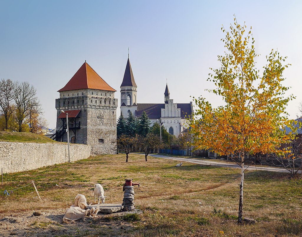 Скалатський замок та костел