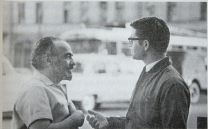 Іван Дзюба та Сергій Параджанов, Київ, 1960 роки