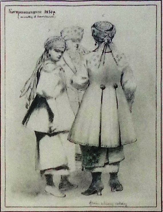 Бароковий вишиваний одяг